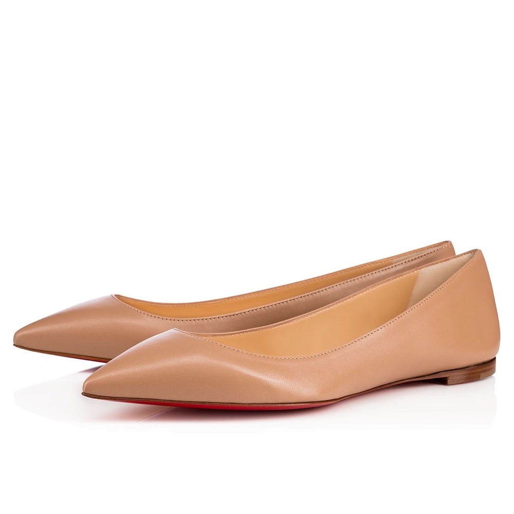 Christian Louboutin, Ballalla, nude nappa, 39